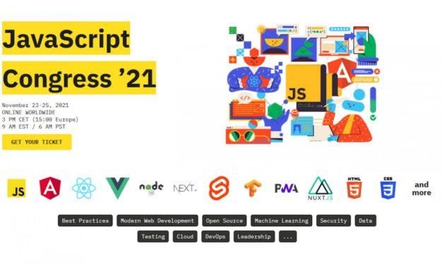 JavaScript Congress 2021: Mehr als 70 Speaker an 3 Konferenztagen