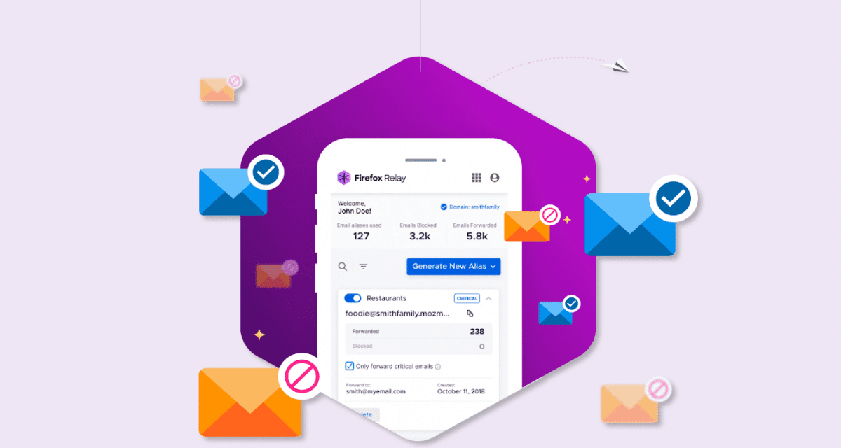 Firefox Relay: Mozilla bringt Dienst zum Verbergen der eigenen E-Mail-Adresse