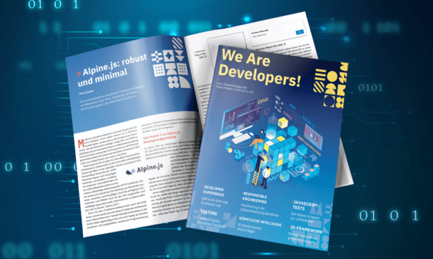 We Are Developers! Das Magazin steht zum kostenlosen Download bereit