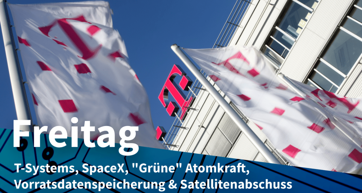 Freitag: Telekom will T-Systems loswerden, Elon Musk soll den Amazonas verbinden
