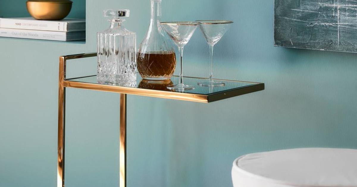 Comeback der Hausbar: Barwagen, Whisky-Karaffe und Co.