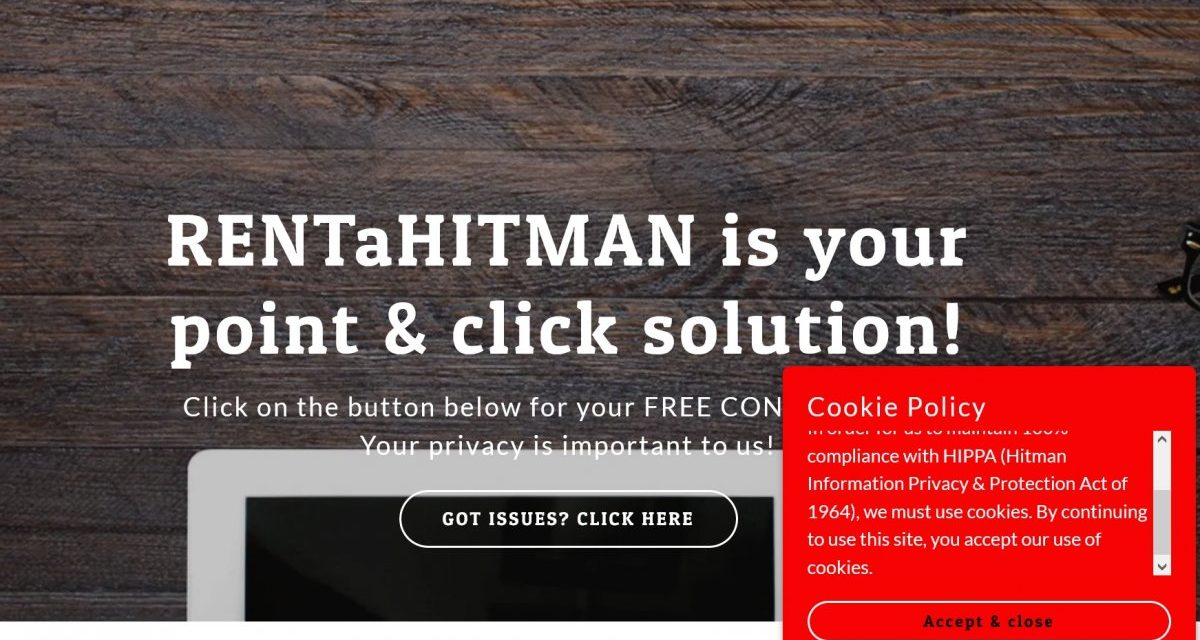 WTF: RentAHitman: Auf Scherzseite Auftragskiller gesucht, Frau bekennt sich schuldig