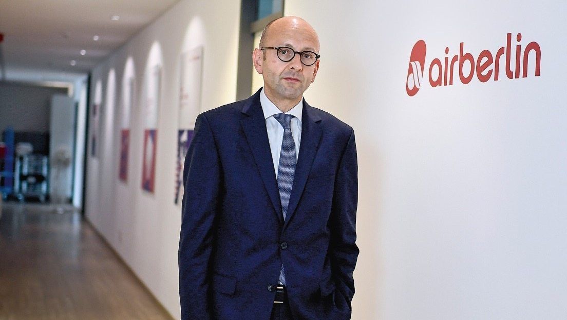 Air Berlin: Auch dem Insolvenzverwalter Lucas Flöther droht die Bruchlandung – kein Geld von Etihad