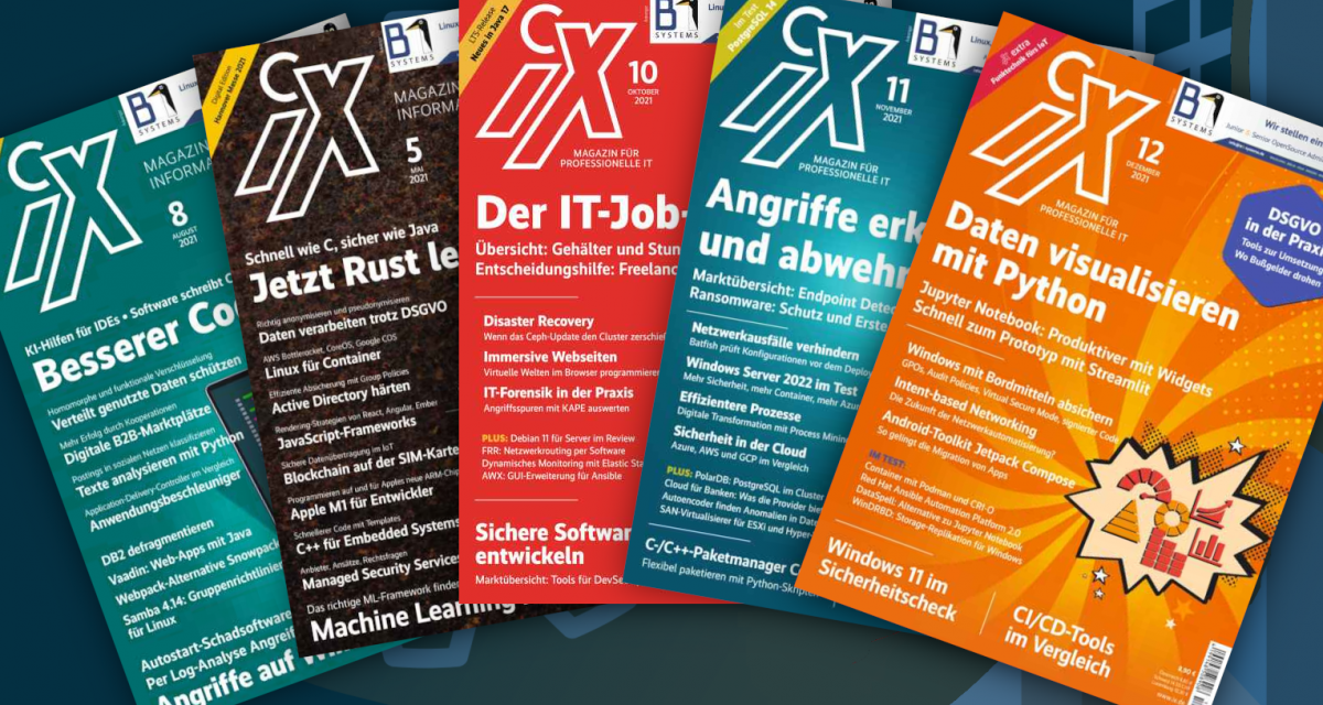 heise-Angebot: In eigener Sache: Die iX-Redaktion sucht Verstärkung