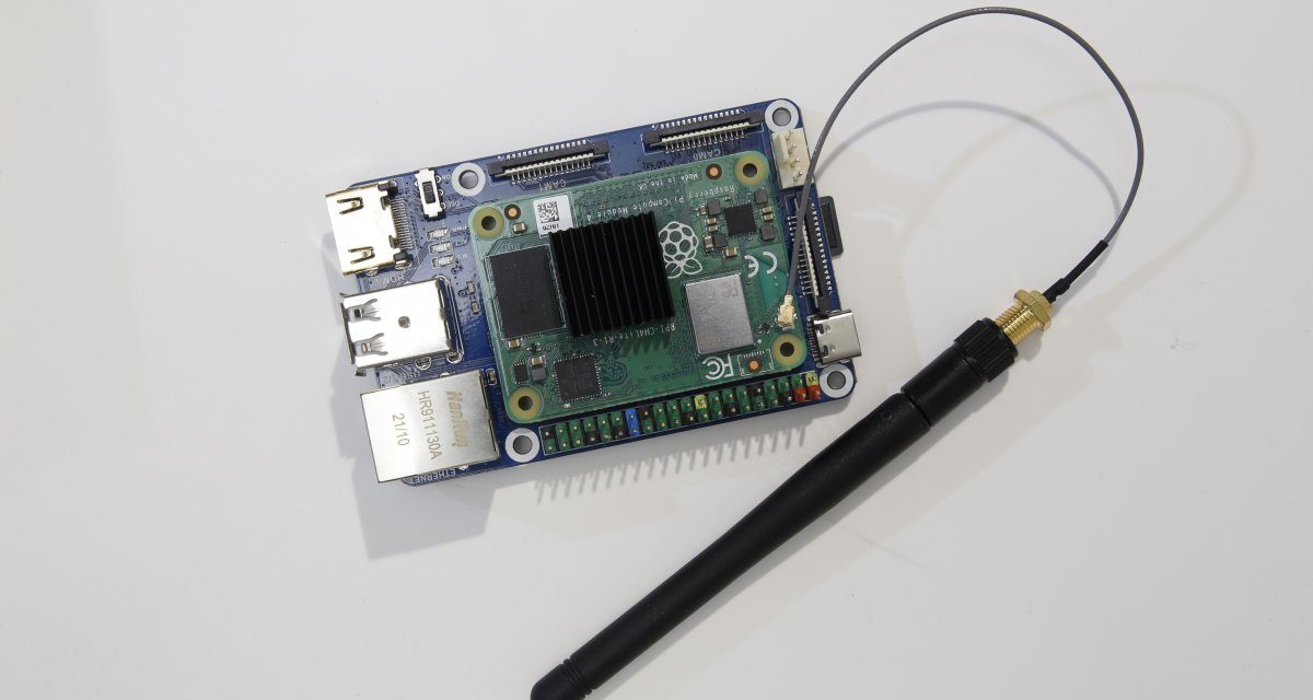 Der bessere Raspberry Pi 4: Base-Board CM-IO-BASE-A für Compute Module 4