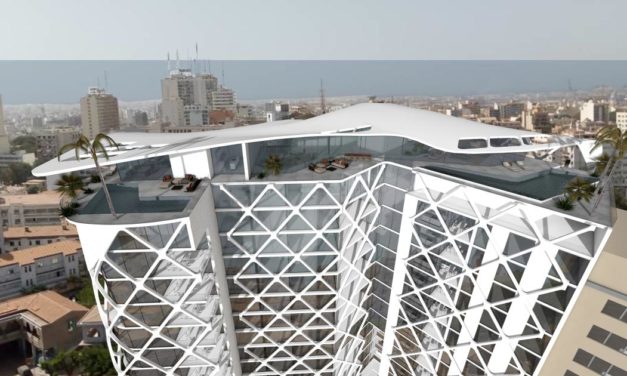 Hochhaus in Dakar: Architektur mit der Kraft der Natur