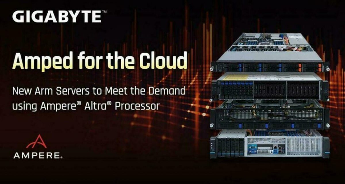Herzstück Ampere Altra: Gigabyte bringt acht neue ARM-Server