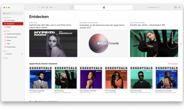 macOS 12: Apple Music lässt sich nicht länger verstecken