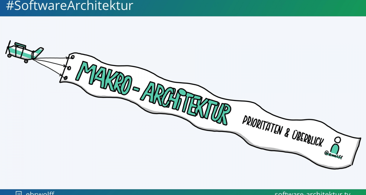 software-architektur.tv: Makro-Architektur – Prioritäten und Überblick