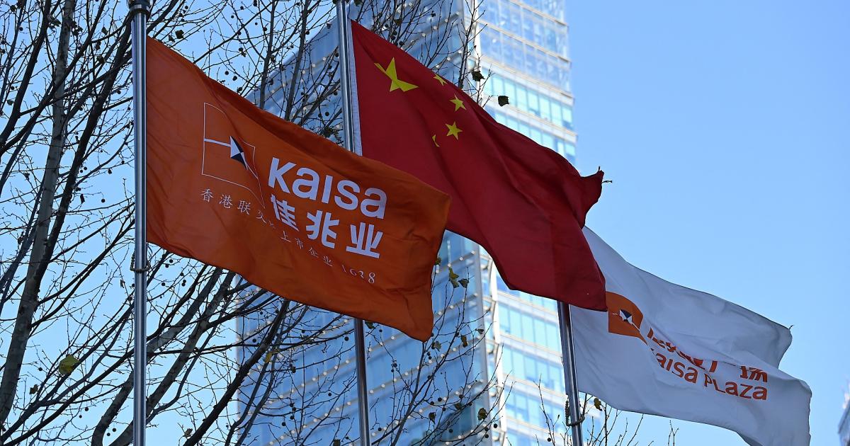 Immobilienentwickler Kaisa aus China steht vor der Pleite