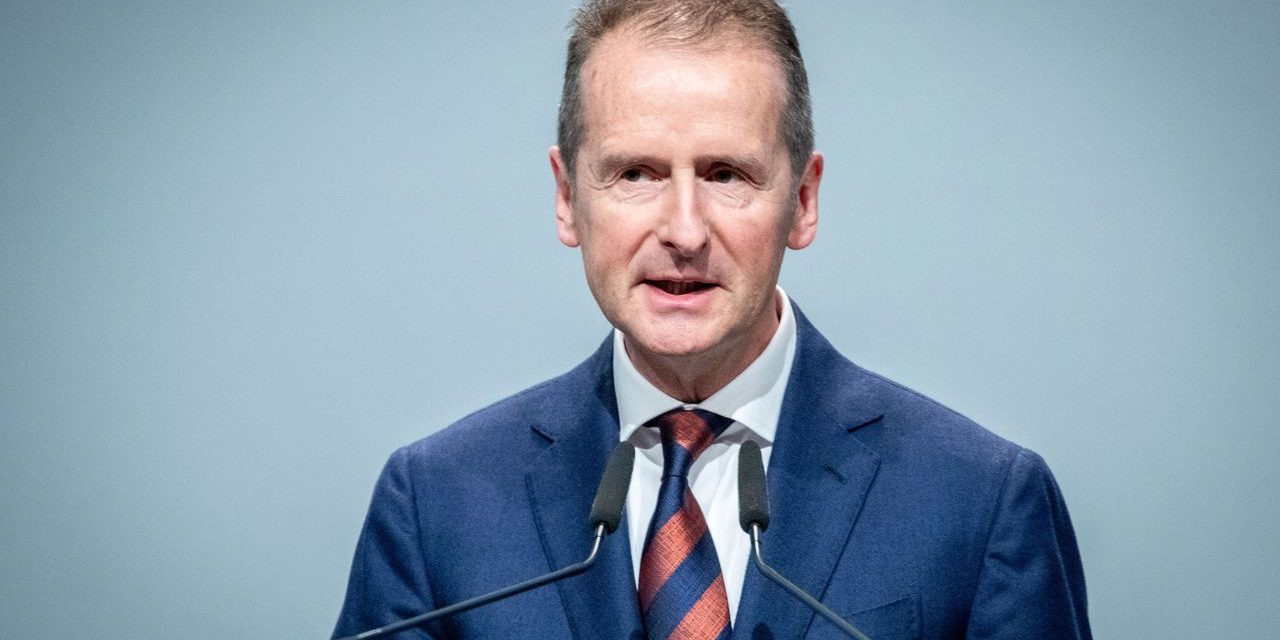 Volkswagen CEO Herbert Diess darf wahrscheinlich VW-Chef bleiben