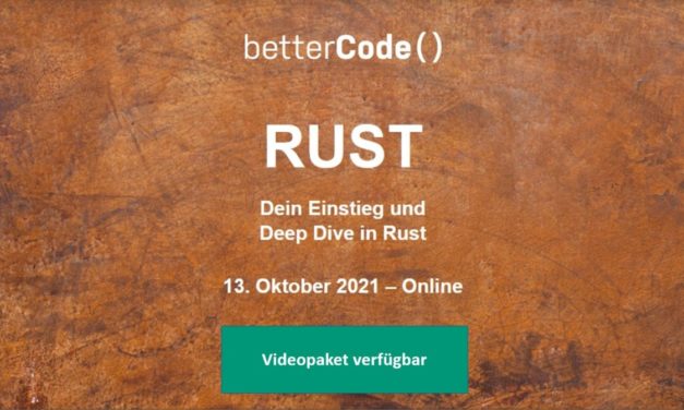 heise-Angebot: Serverless Rust und Deep Dive: Rust-Konferenz jetzt als Video anschauen
