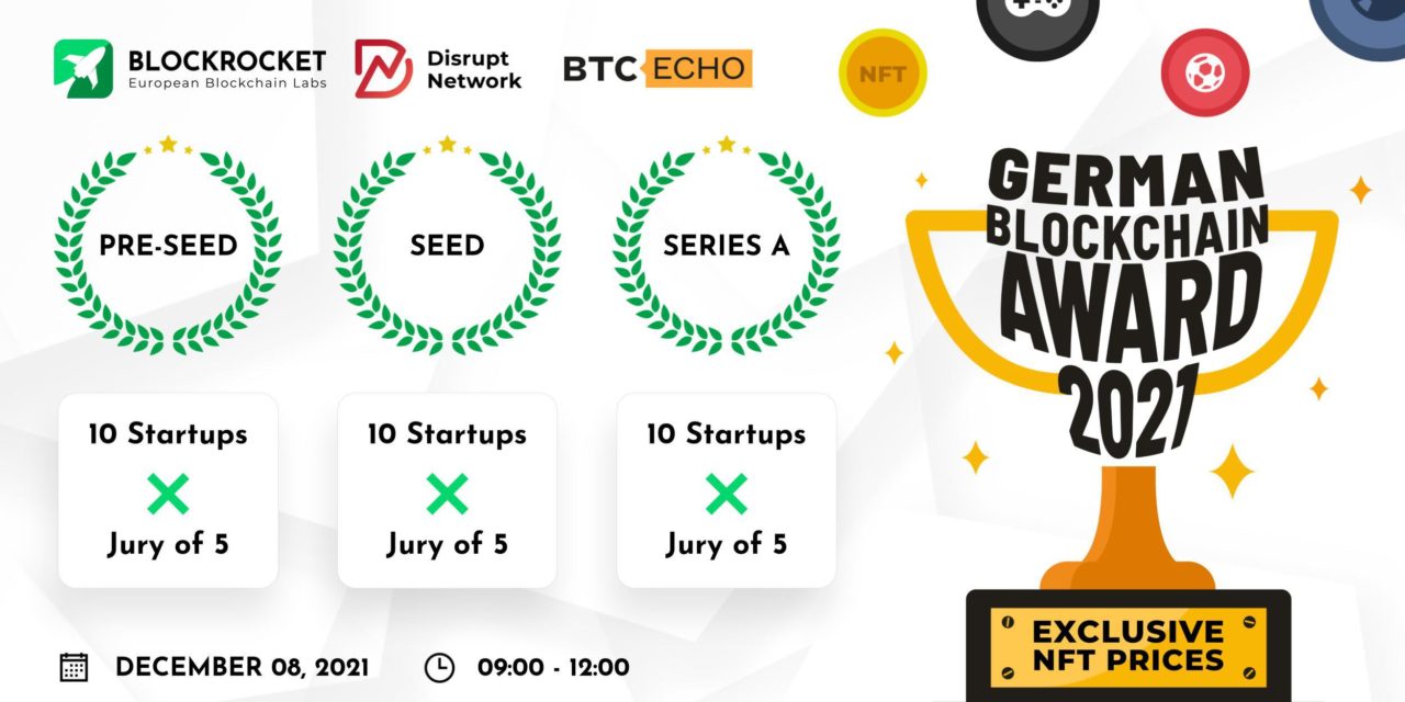 Blockrocket German Blockchain Award 2021: Das sind die Gewinner