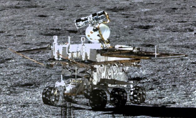 Chinas Mondrover Yutu 2 rollt auf eine „mysteriöse Hütte“ zu