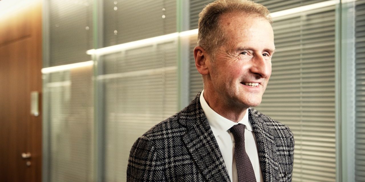 Volkswagen: Chipkrise bremst VW-Absatz aus, Chef Herbert Diess kann Planzahlen für 2022 kaum halten