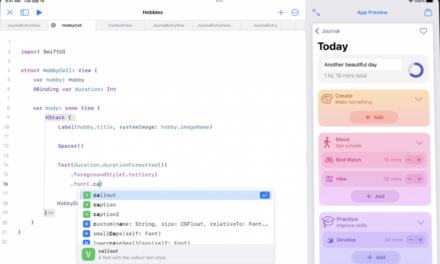 Swift Playgrounds 4 macht iPads zur Entwicklungsumgebung
