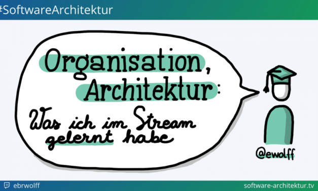 software-architektur.tv: Organisation, Architektur: Eberhard Wolffs Erkenntnisse