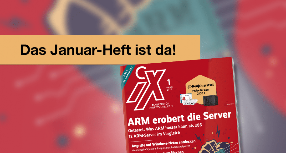 heise-Angebot: Das Interview zur neuen iX: Warum ARM jetzt das Rechenzentrum erobert