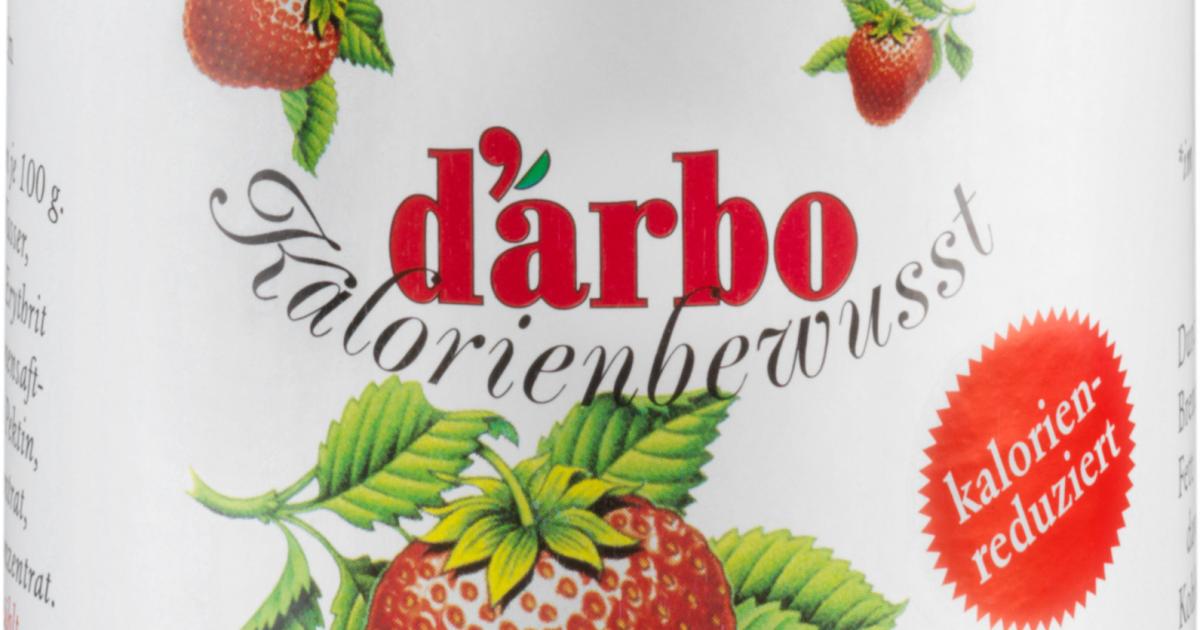 Produktrückruf: Schimmelbefall bei Erdbeerkonfitüre von Darbo