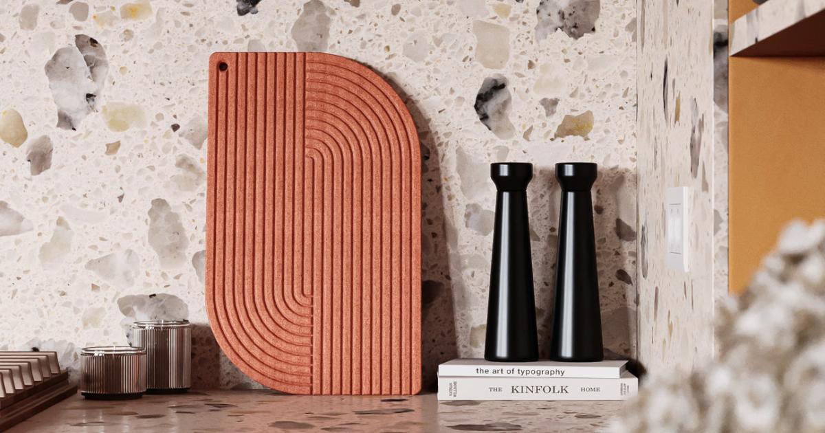 Frisch gepresst: Upgecyceltes Design aus Sägespänen