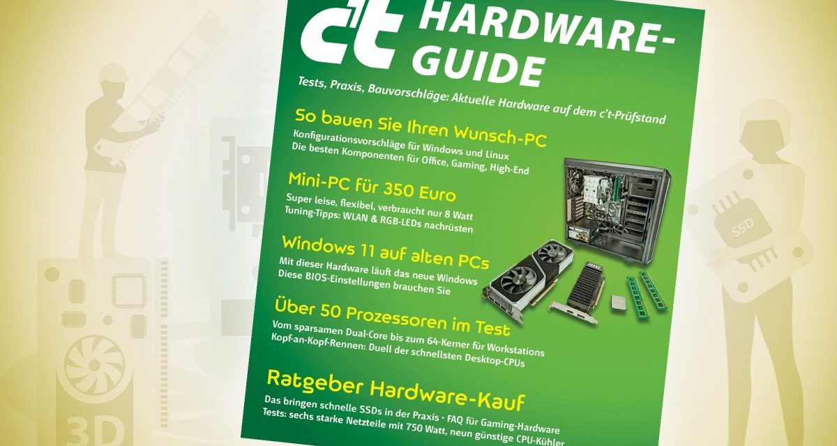 heise-Angebot: Sonderheft c’t Hardware-Guide jetzt im Handel