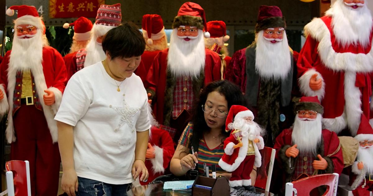 Weihnachtsstadt Yiwu: Wo der Christbaumschmuck herkommt