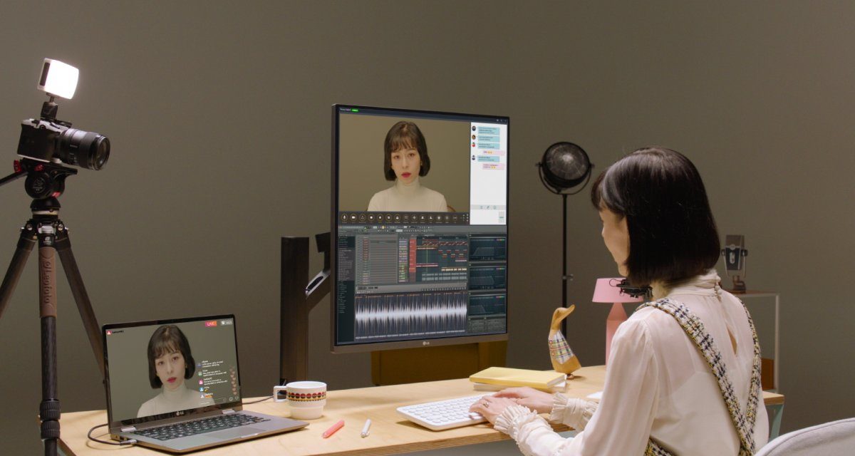 Höher als breit: LGs DualUp-Monitor im 16:18-Format