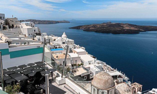 Mann und Hund sind erste aufgespürte Opfer des Santorin-Vulkanausbruchs