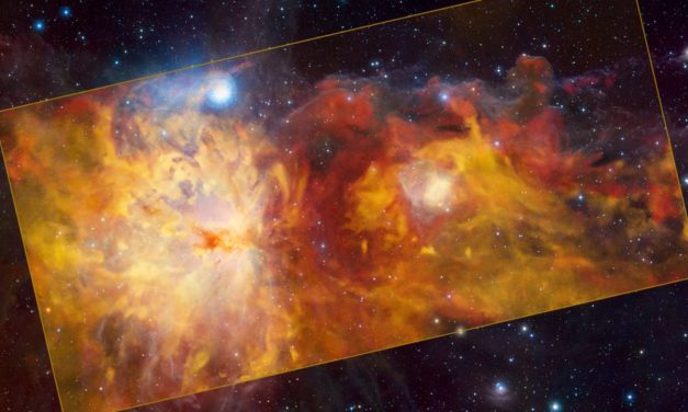 Feurige Ansichten im Sternbild Orion