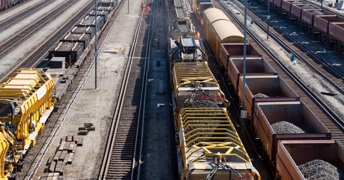 Gütertransportanteil der Bahn sinkt