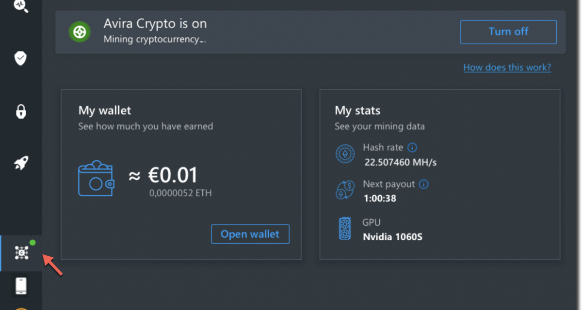 Avira Crypto: Nach der Virenjagd Kryptowährung schürfen