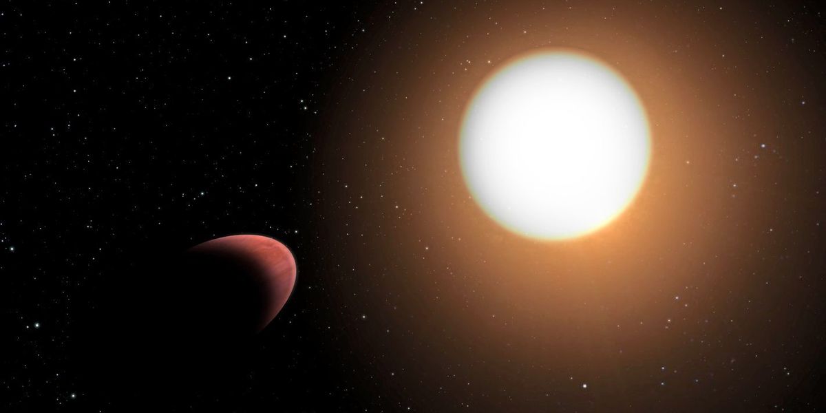 Rugbyball-förmiger Planet durch Schweizer Weltraumteleskop aufgespürt