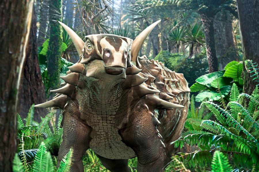 Österreichs einziger Dino ging im Bummelschritt