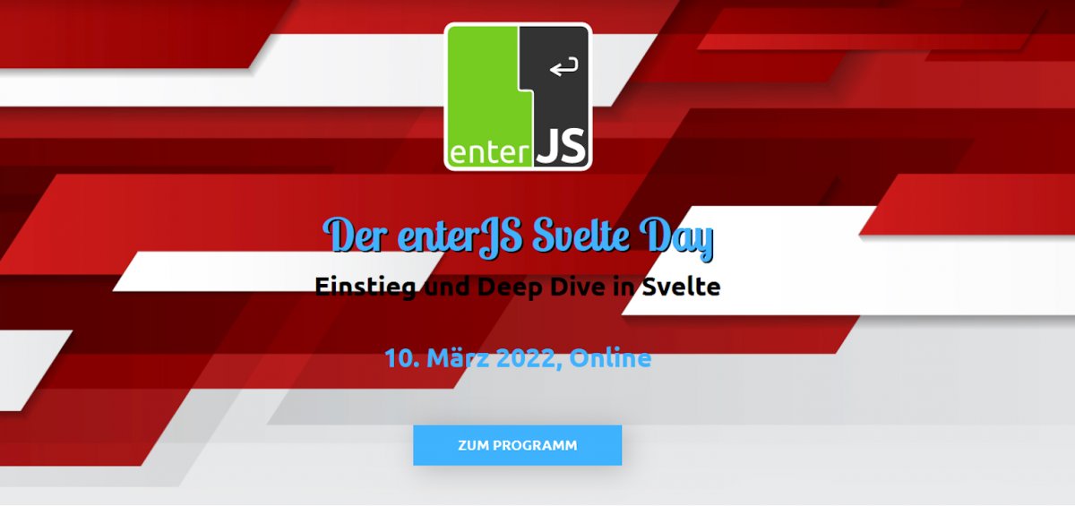 heise-Angebot: Webentwicklung: Das Programm des Svelte Day 2022 steht fest