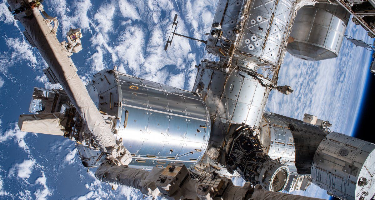 ISS: Europäisches Modul bekommt Datenanbindung mit 50 Mbit/s