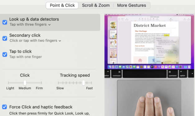 macOS Monterey: „Tap to Click“ auf dem Trackpad teilweise immer noch kaputt
