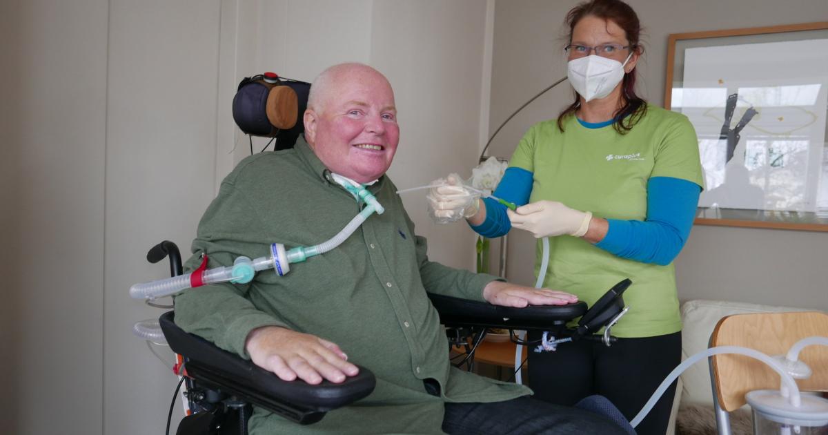 Künstlich beatmeter Patient: Daheim statt auf der Intensivstation