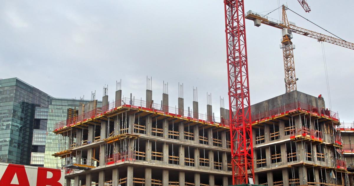 Der Bauboom bei neuem Wohnraum klingt ab