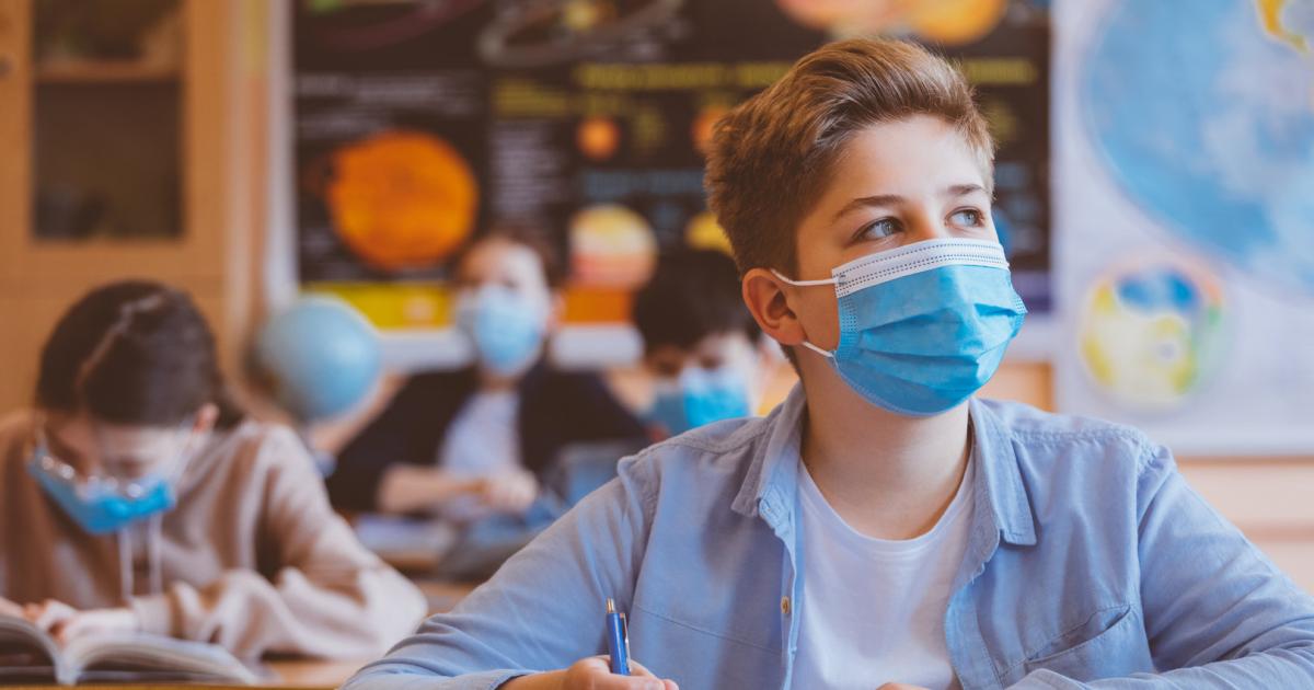 Tragen einer Maske mindert Leistung in der Schule nicht