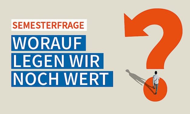 Forum+ der Uni Wien: Worauf legen wir noch Wert?