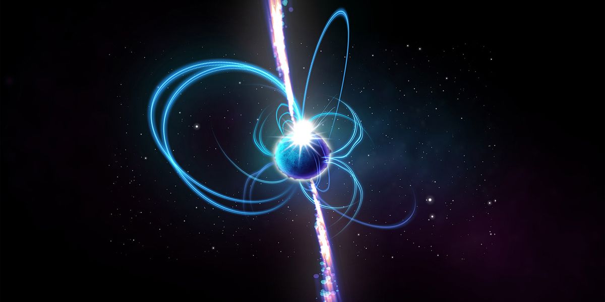 Rätselhaftes kosmisches Objekt pulsiert im Zeitlupentempo