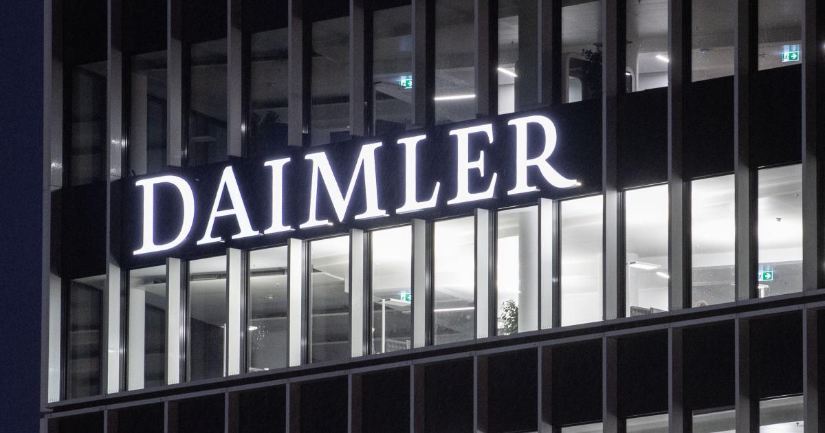 DAX-Konzern Daimler AG mit neuem Namen