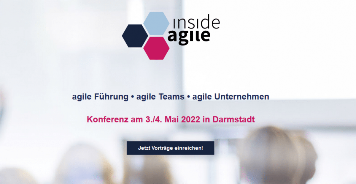 heise-Angebot: inside agile: Call for Proposals für die agile Präsenzkonferenz – verlängert