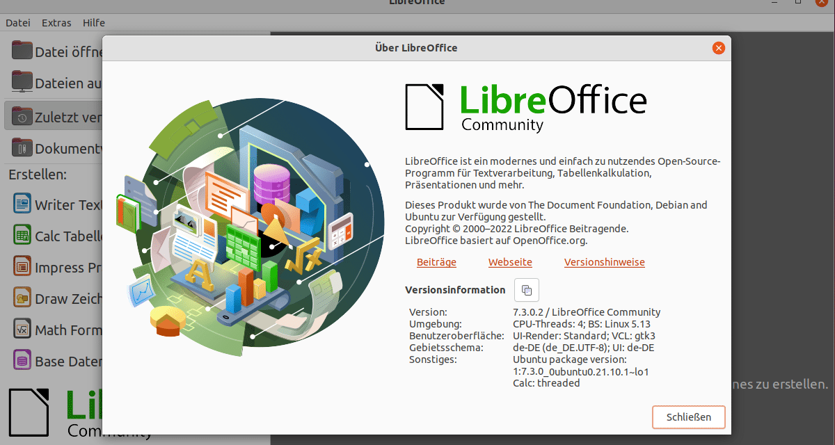 LibreOffice 7.3 bringt Klingonisch und Interslawisch als weitere Sprachen