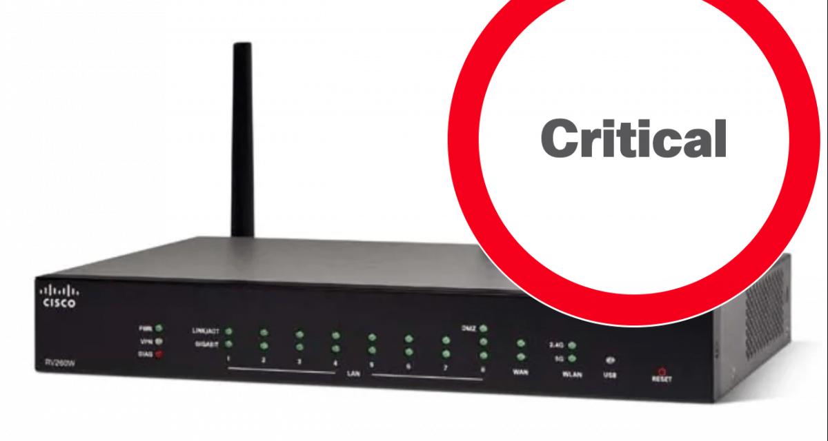 Cisco-Router-Serie mit mehreren kritischen Lücken