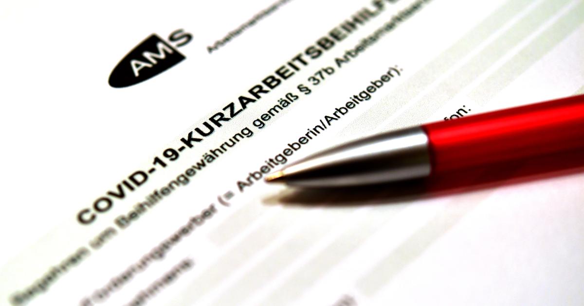 Deutlich weniger Personen in Kurzarbeit
