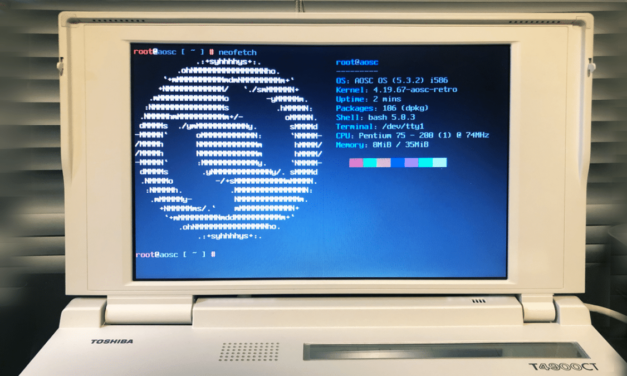 FOSDEM: Linux-Distribution AOSC OS/Retro für richtig alte Kisten