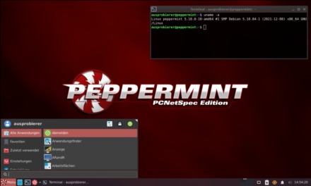 Linux-Distribution Peppermint OS 11 wechselt von Ubuntu zu Debian