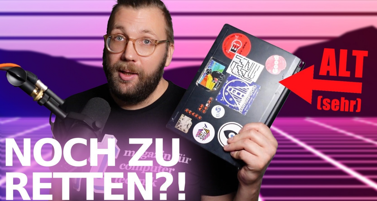 c’t 3003: Welches Linux macht ein zwölf Jahre altes Notebook wieder benutzbar?