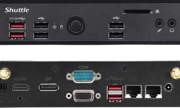 Klein, lüfterlos, viele Anschlüsse: Shuttle bringt neue Mini-Barebones